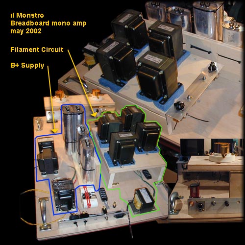 Breadboard mono amp